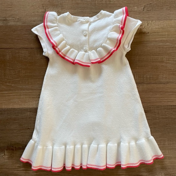 Janie & Jack sweet little dress, sized 12-18 months. Only WORN ONCE! - Picture 4 of 4